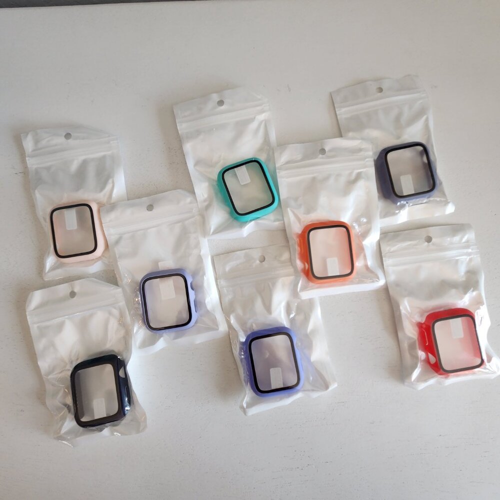 Apple Watch Covers, Lot of 8 assorted colors